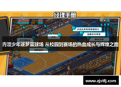 青涩少年逐梦篮球场 从校园到赛场的热血成长与辉煌之路