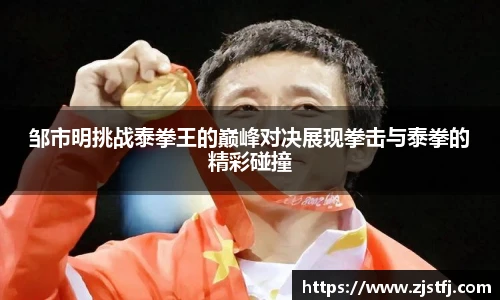 邹市明挑战泰拳王的巅峰对决展现拳击与泰拳的精彩碰撞